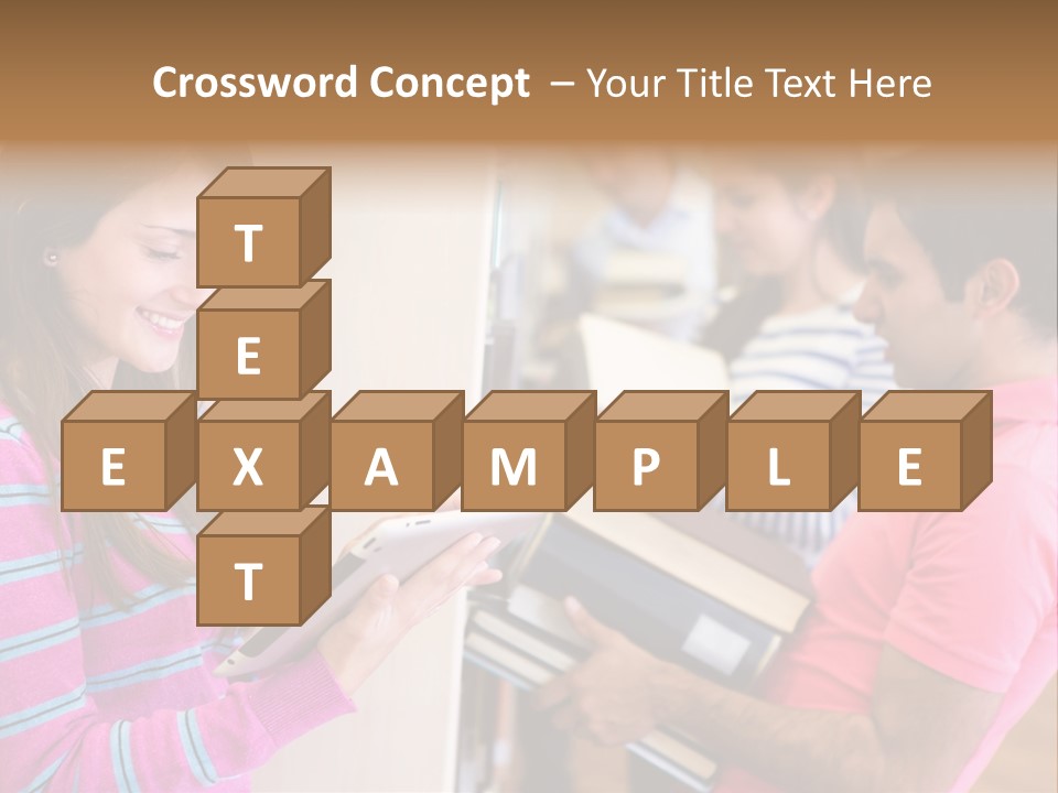 Technology Reader Young PowerPoint Template