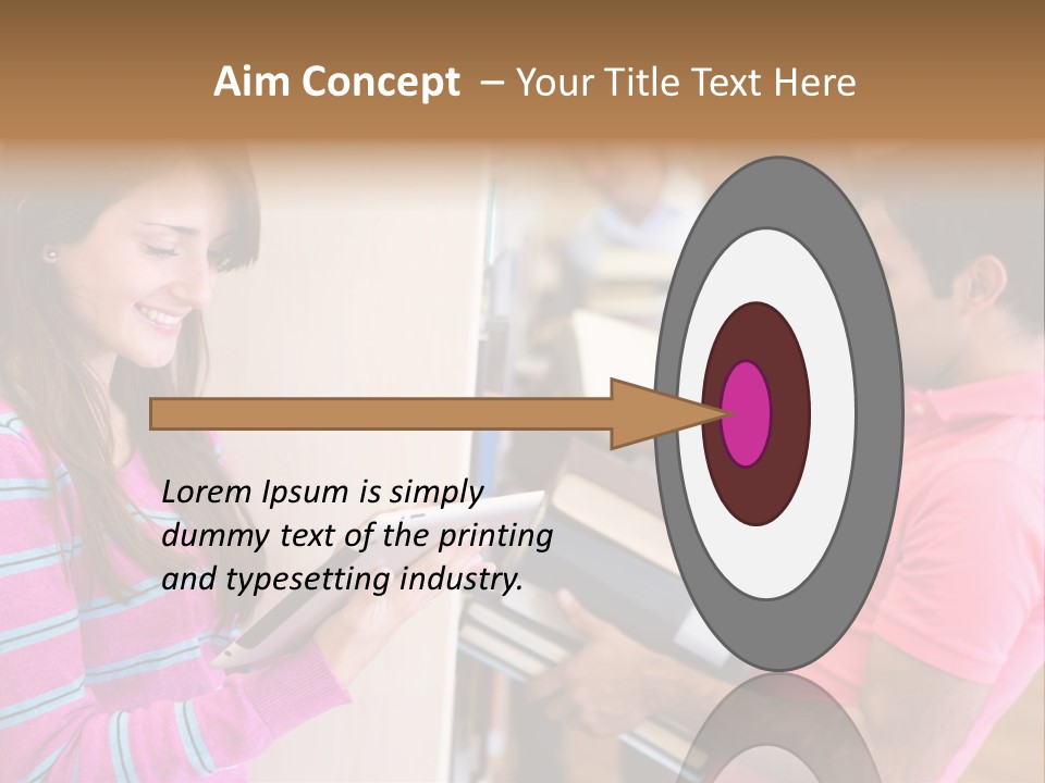 Technology Reader Young PowerPoint Template