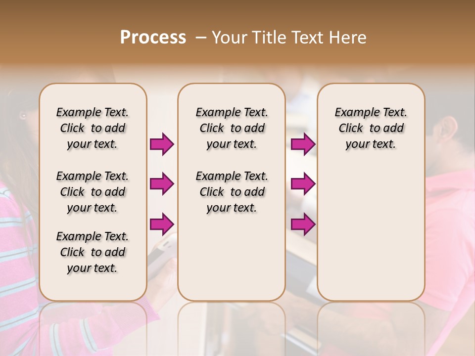 Technology Reader Young PowerPoint Template