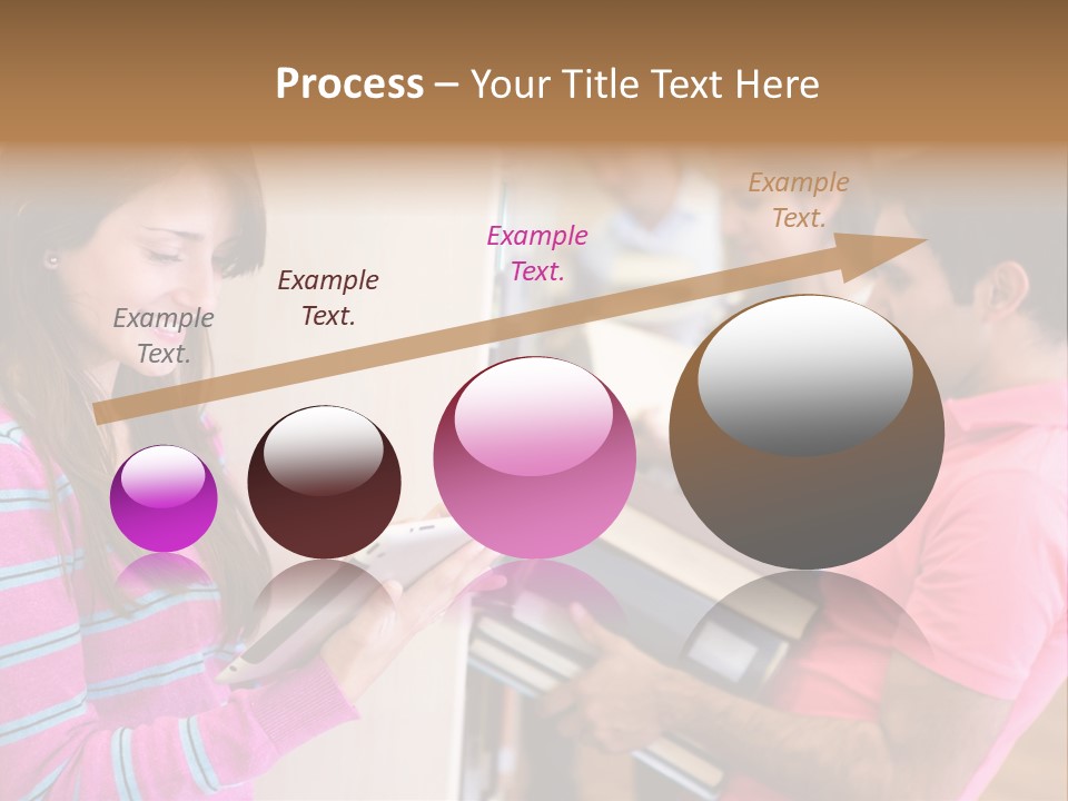 Technology Reader Young PowerPoint Template