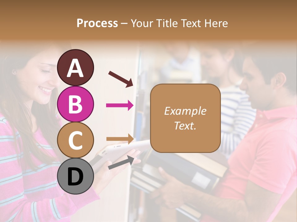 Technology Reader Young PowerPoint Template