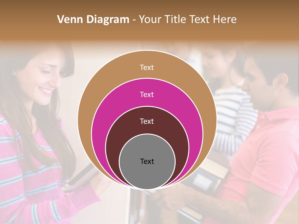 Technology Reader Young PowerPoint Template