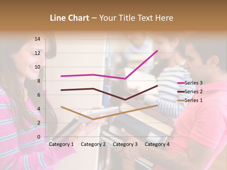 Technology Reader Young PowerPoint Template