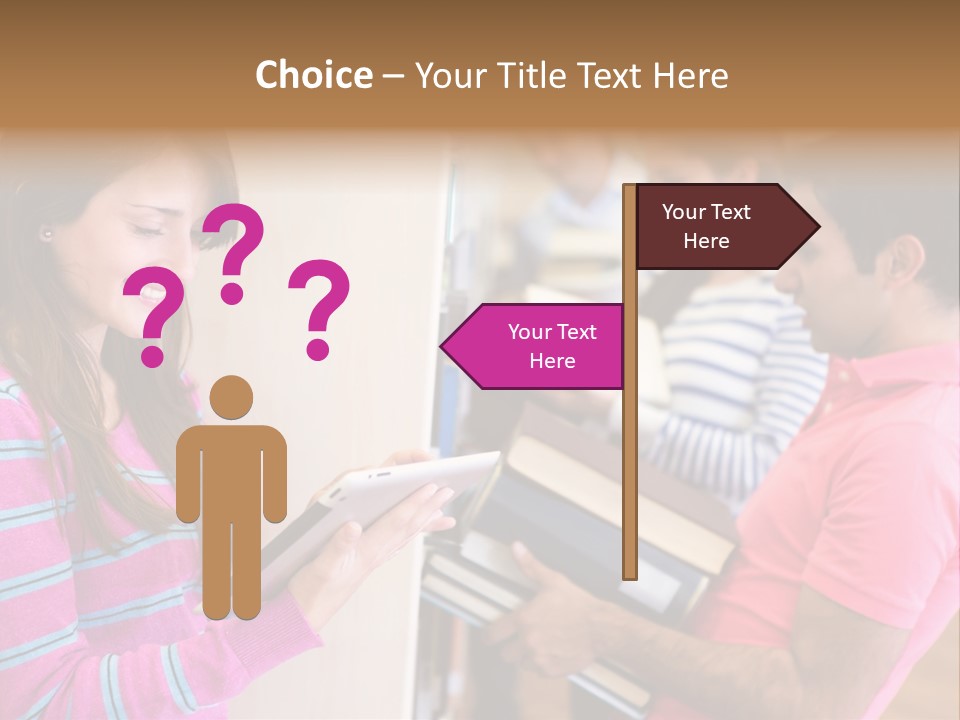 Technology Reader Young PowerPoint Template
