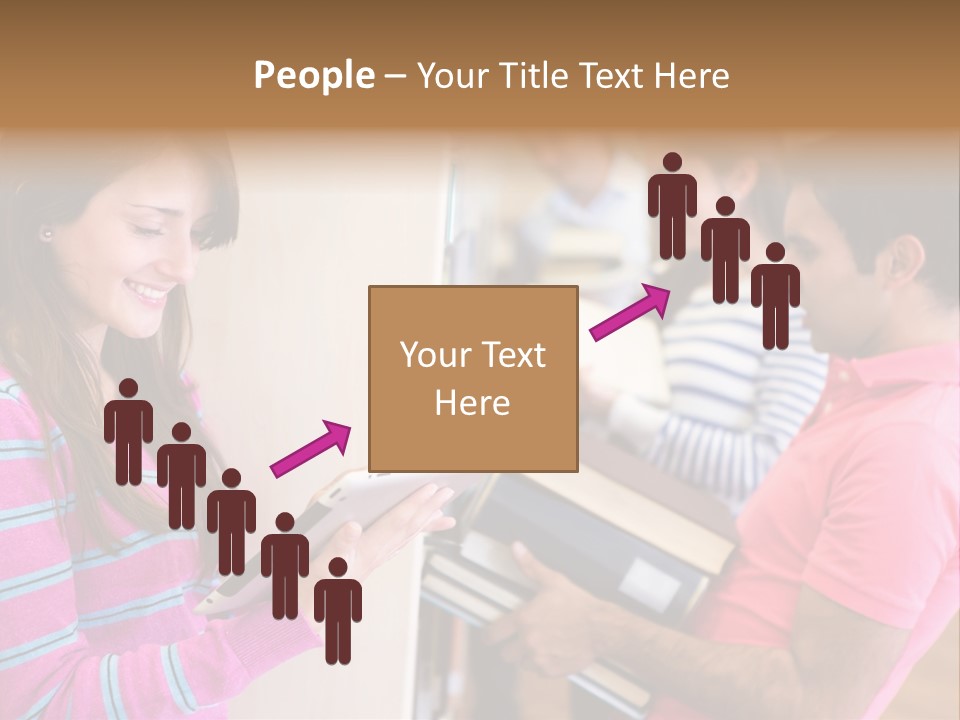 Technology Reader Young PowerPoint Template