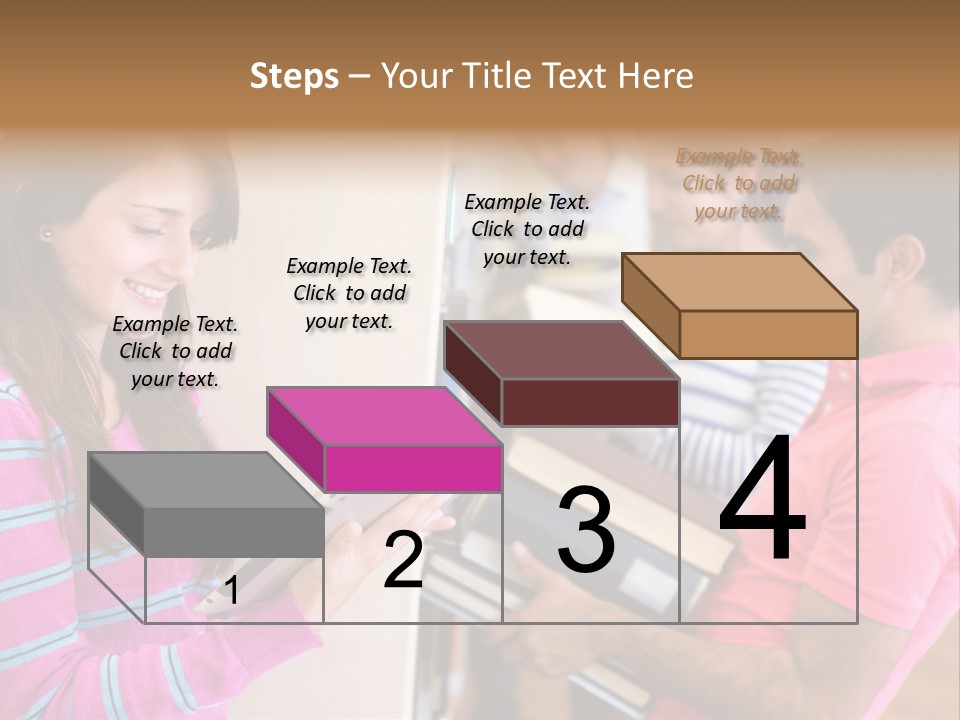 Technology Reader Young PowerPoint Template