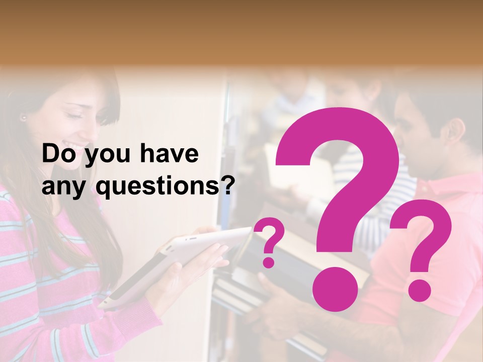 Technology Reader Young PowerPoint Template