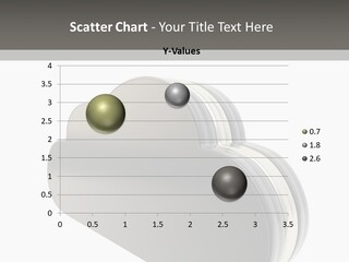 White Tech Data PowerPoint Template