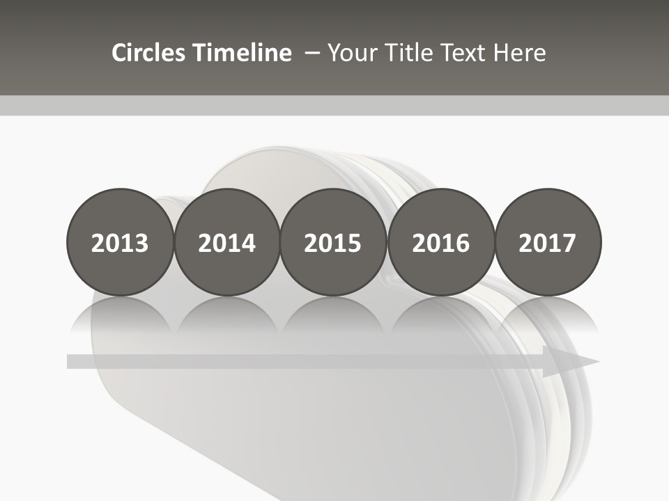 White Tech Data PowerPoint Template