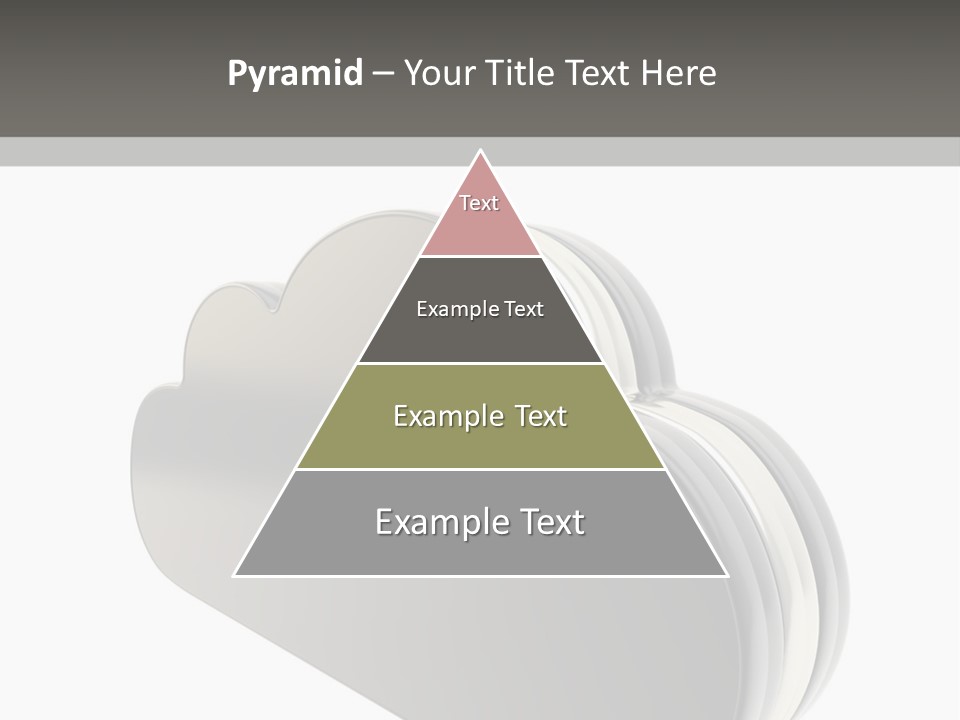 White Tech Data PowerPoint Template