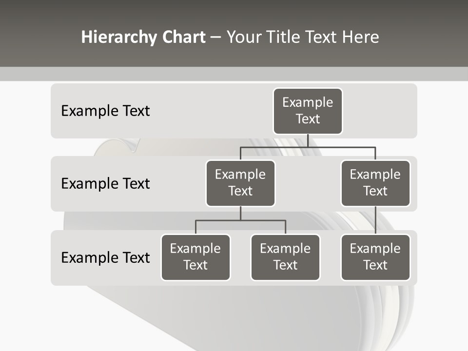 White Tech Data PowerPoint Template