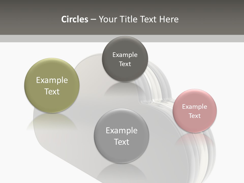 White Tech Data PowerPoint Template