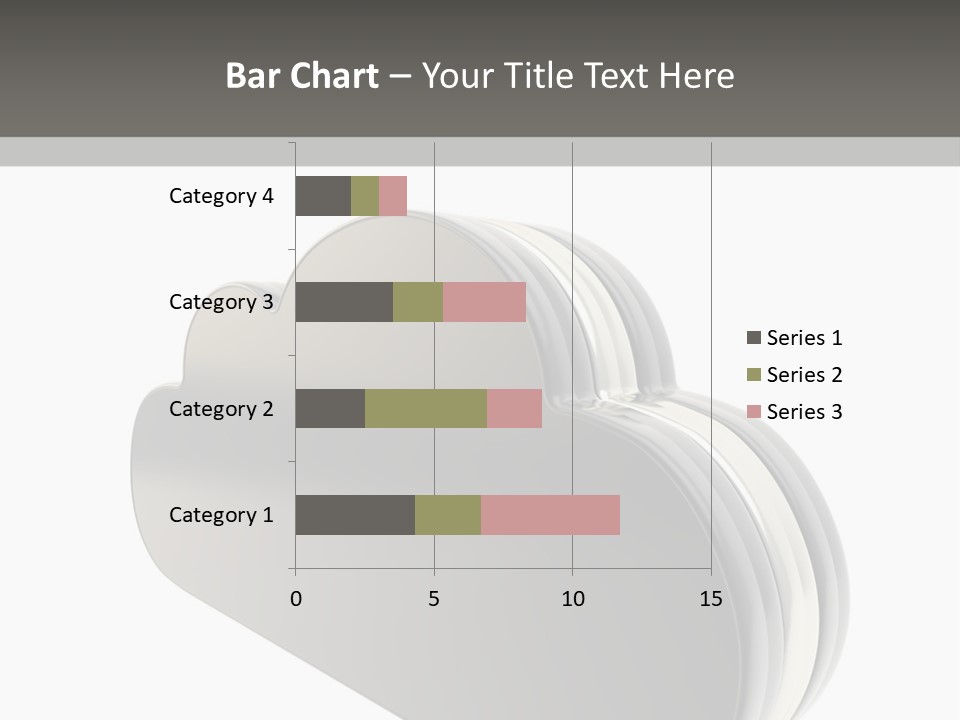 White Tech Data PowerPoint Template