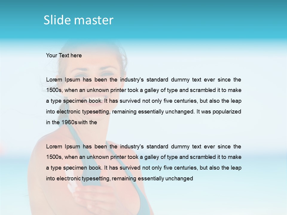 Speaker Wood Dial PowerPoint Template