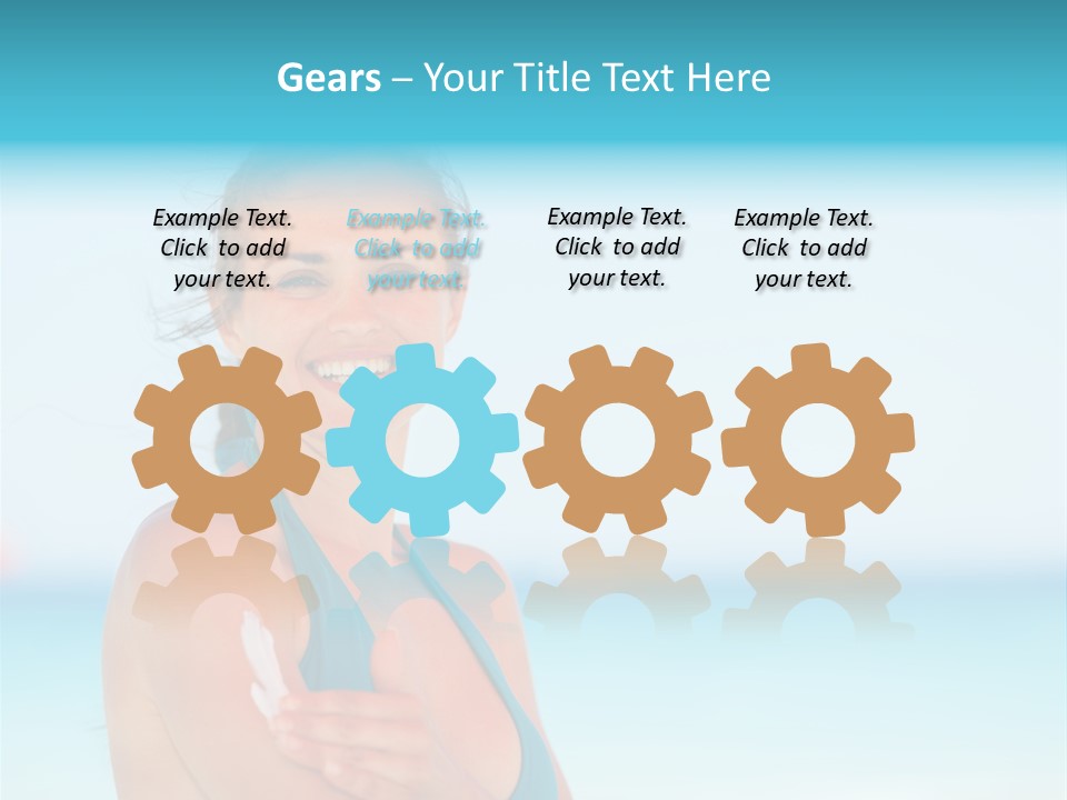 Speaker Wood Dial PowerPoint Template