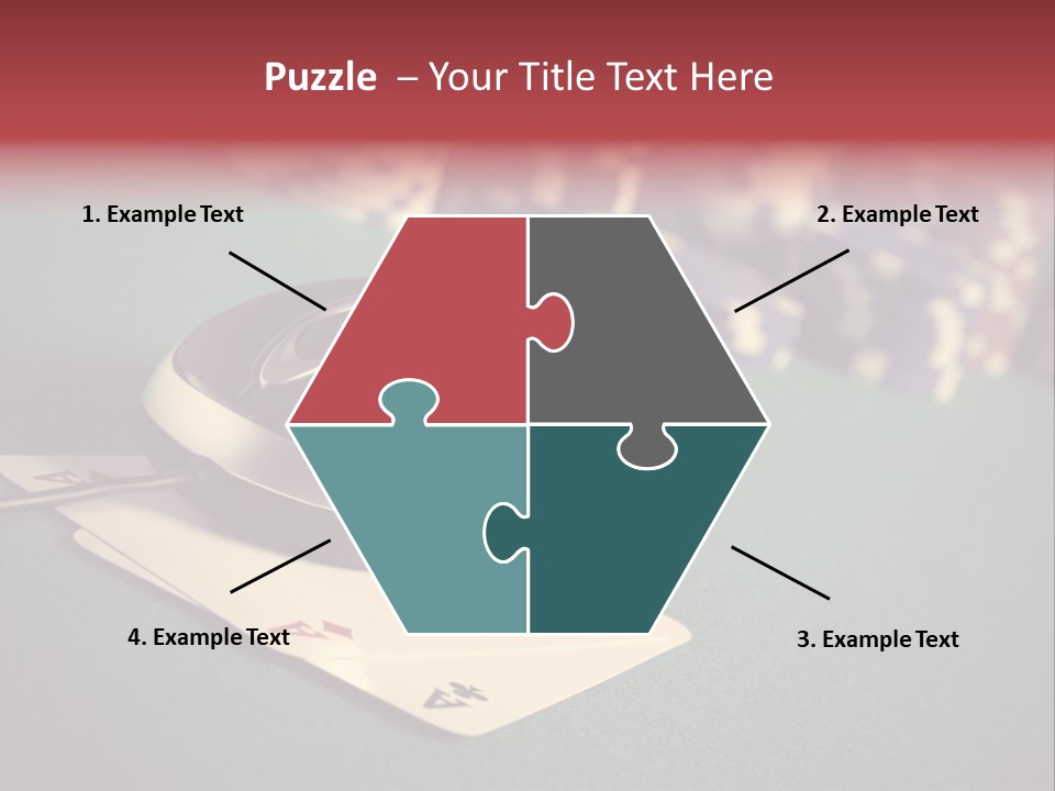 A Computer Mouse Sitting On Top Of A Pile Of Cards PowerPoint Template
