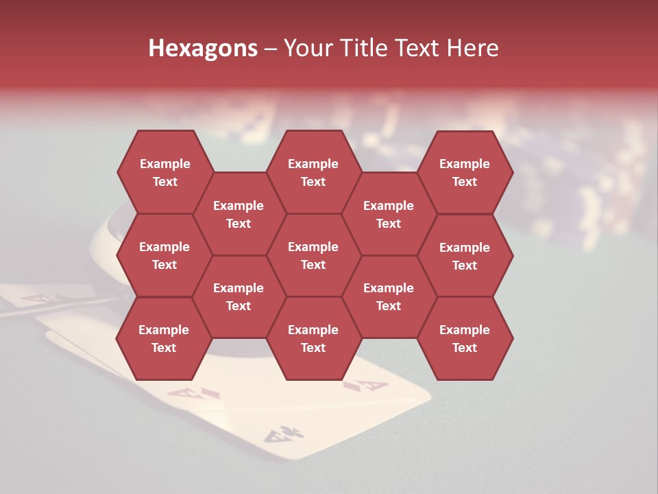 A Computer Mouse Sitting On Top Of A Pile Of Cards PowerPoint Template