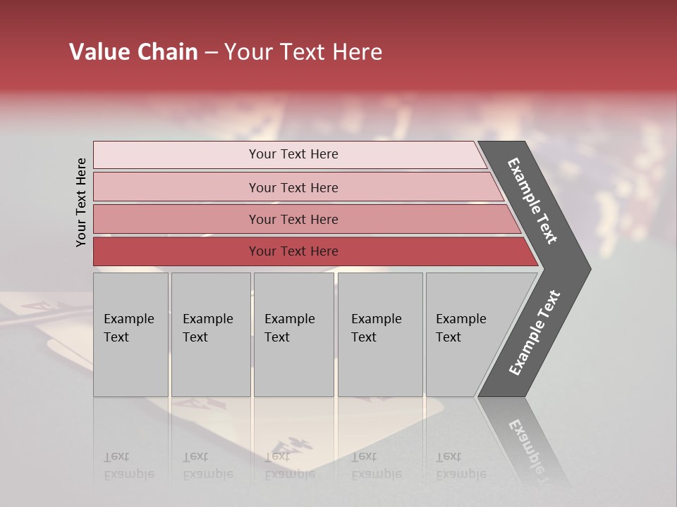 A Computer Mouse Sitting On Top Of A Pile Of Cards PowerPoint Template