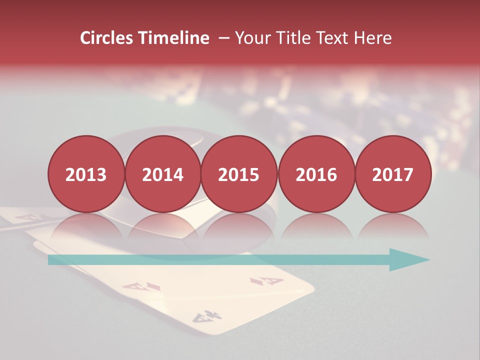 A Computer Mouse Sitting On Top Of A Pile Of Cards PowerPoint Template