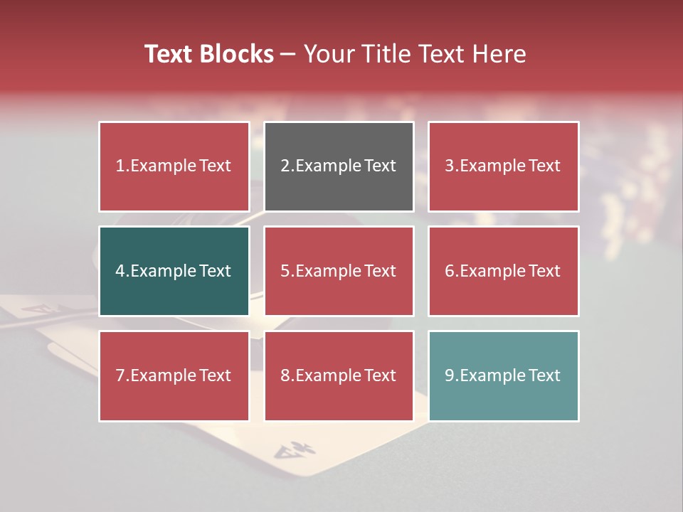 A Computer Mouse Sitting On Top Of A Pile Of Cards PowerPoint Template