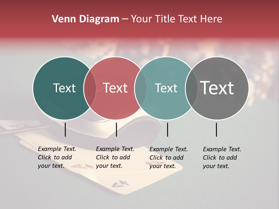 A Computer Mouse Sitting On Top Of A Pile Of Cards PowerPoint Template