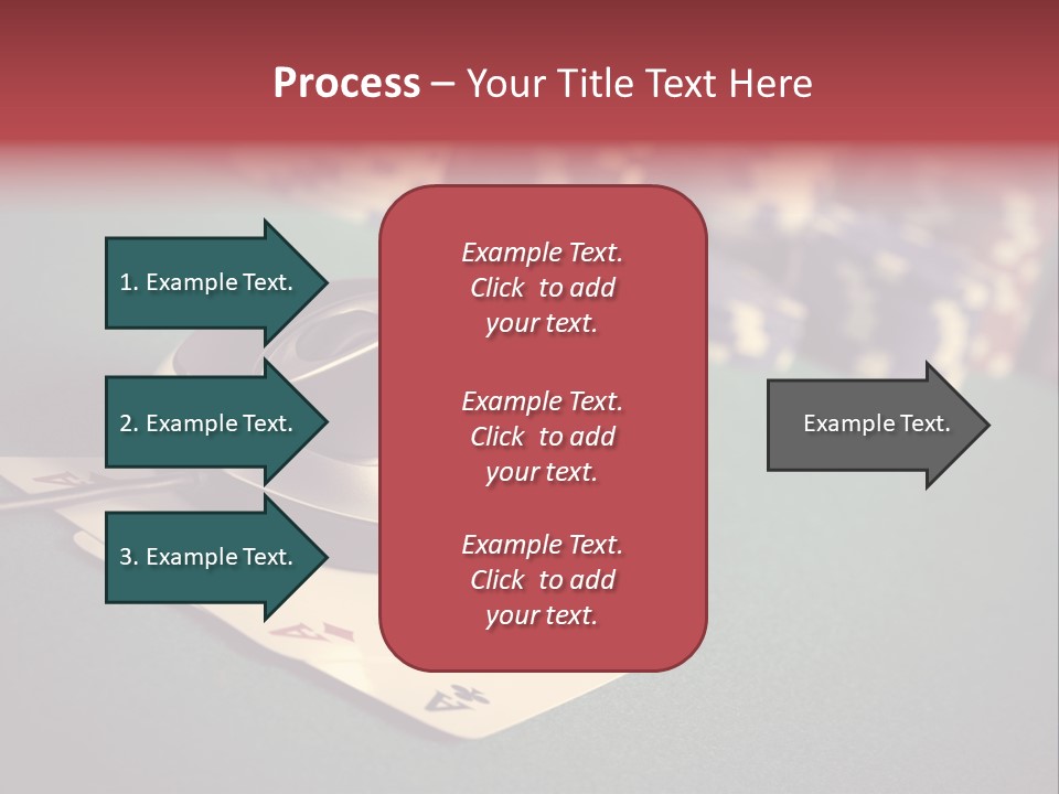 A Computer Mouse Sitting On Top Of A Pile Of Cards PowerPoint Template