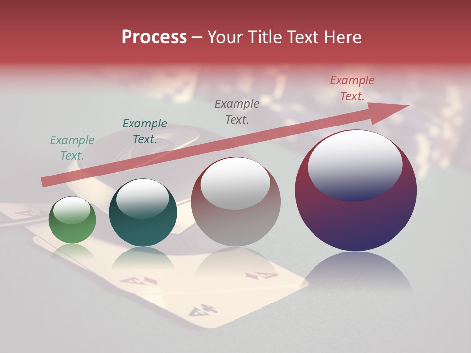 A Computer Mouse Sitting On Top Of A Pile Of Cards PowerPoint Template