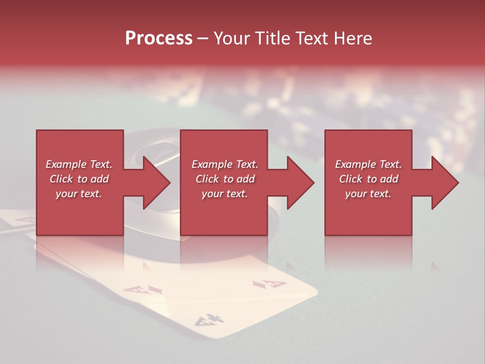 A Computer Mouse Sitting On Top Of A Pile Of Cards PowerPoint Template