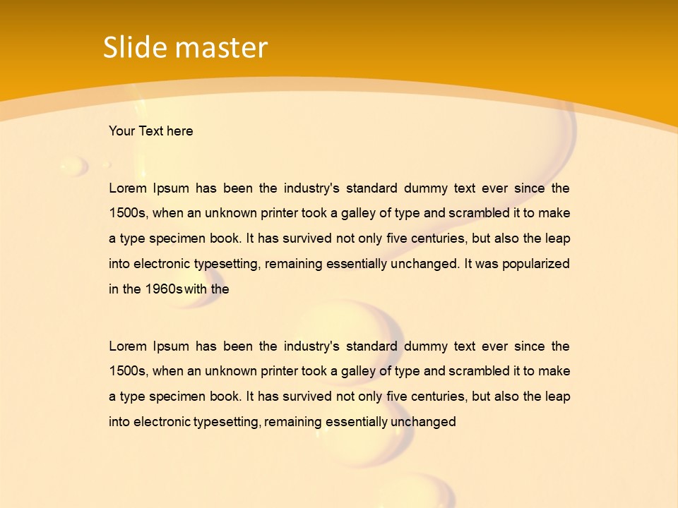 Summer Sexy Beauty PowerPoint Template