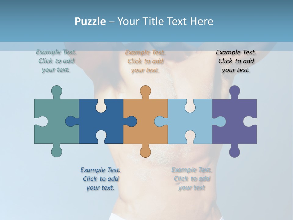 Summer Sexy Beauty PowerPoint Template