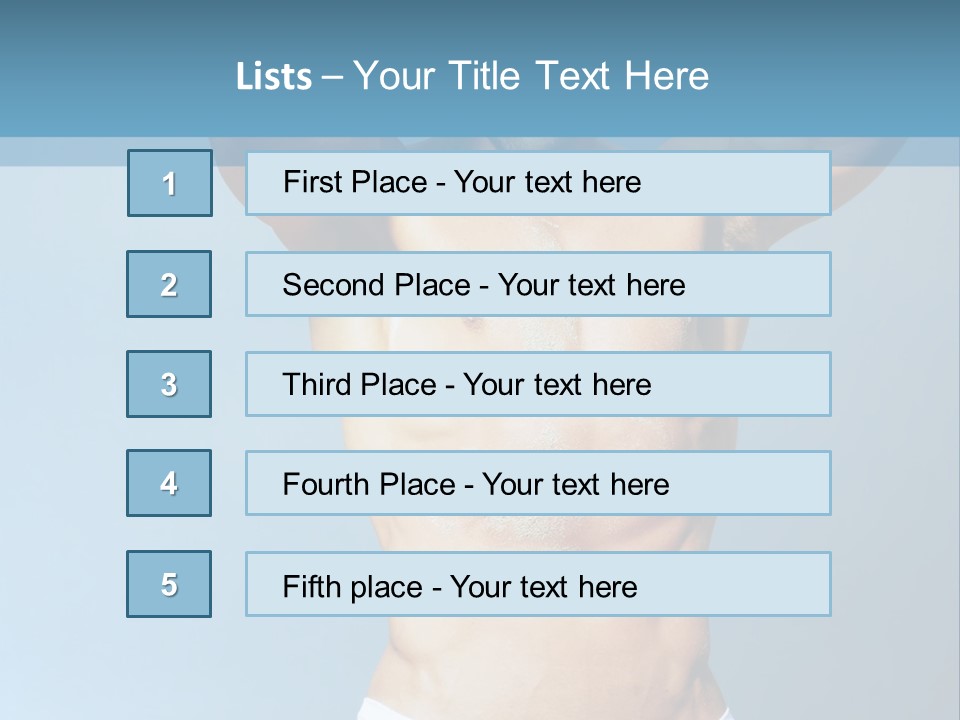 Summer Sexy Beauty PowerPoint Template