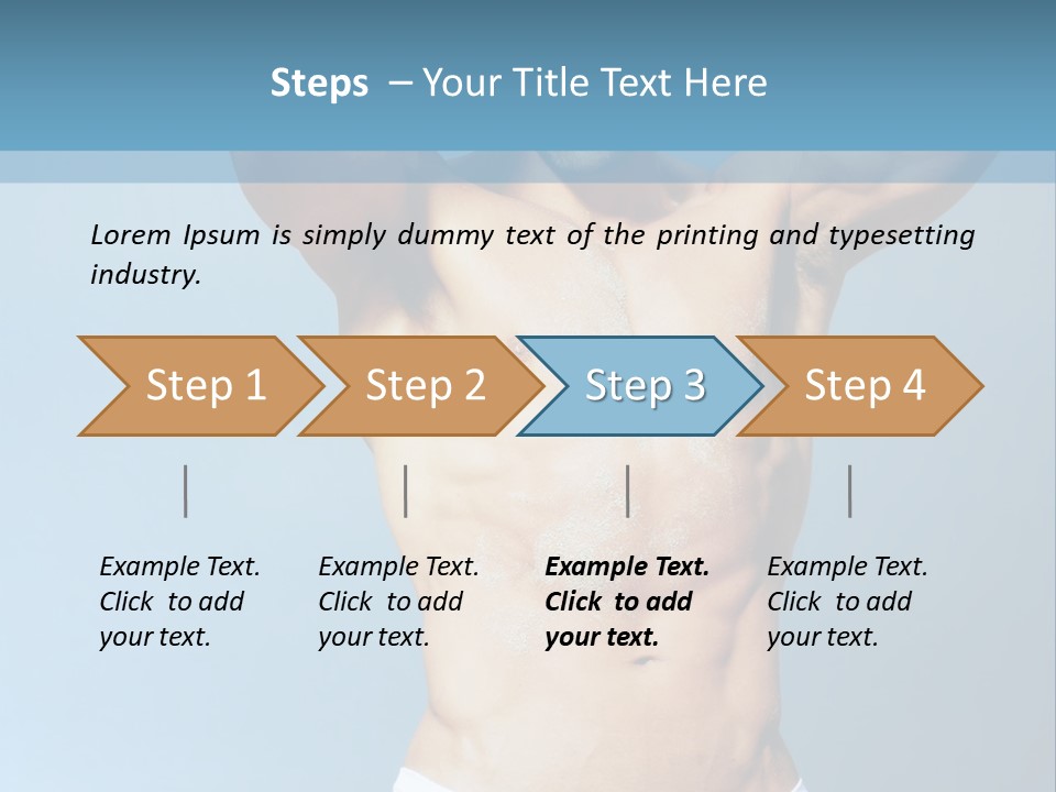 Summer Sexy Beauty PowerPoint Template