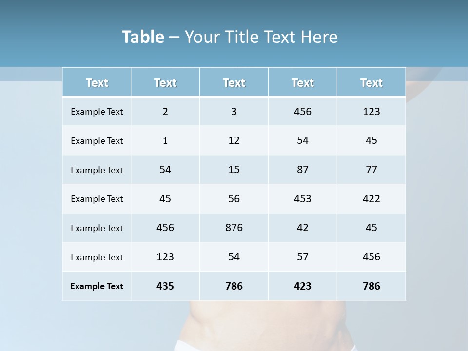 Summer Sexy Beauty PowerPoint Template