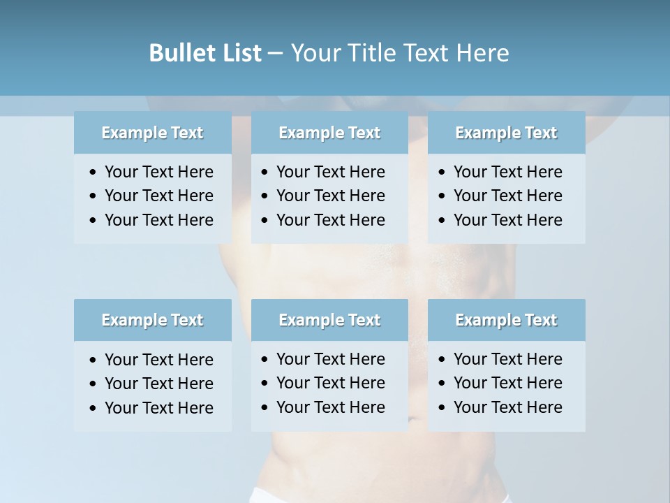 Summer Sexy Beauty PowerPoint Template