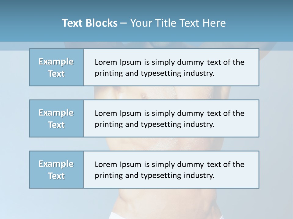 Summer Sexy Beauty PowerPoint Template