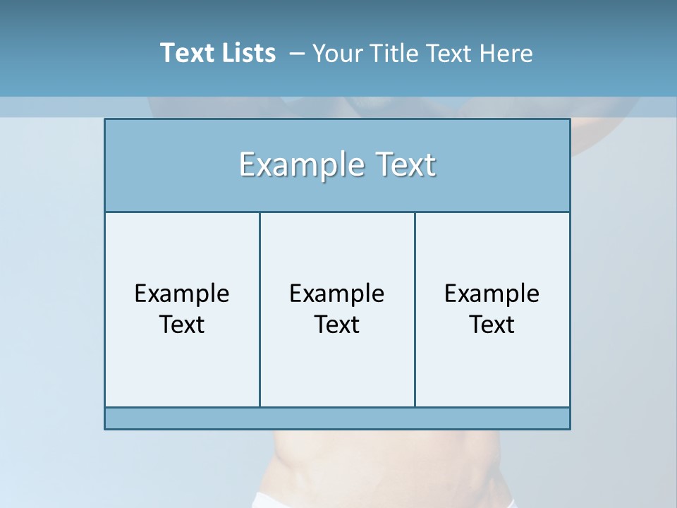Summer Sexy Beauty PowerPoint Template