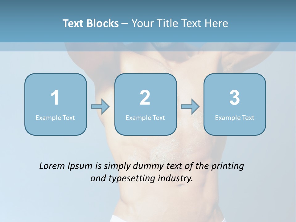 Summer Sexy Beauty PowerPoint Template
