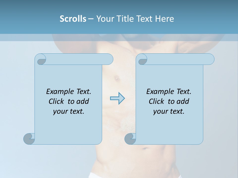 Summer Sexy Beauty PowerPoint Template