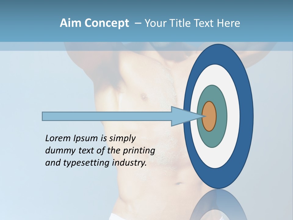 Summer Sexy Beauty PowerPoint Template