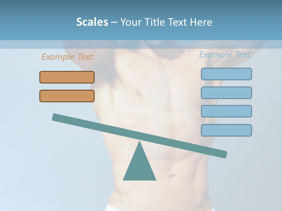 Summer Sexy Beauty PowerPoint Template
