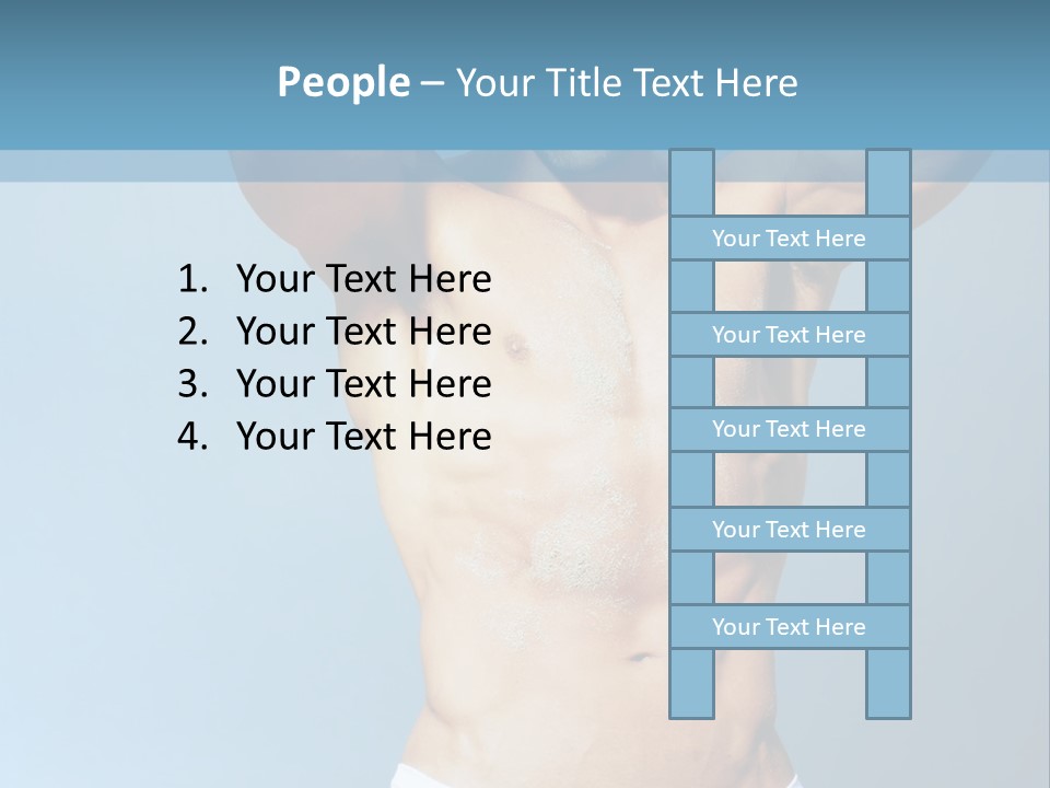 Summer Sexy Beauty PowerPoint Template