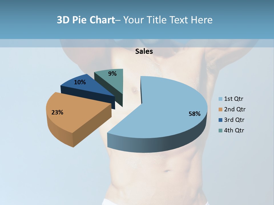 Summer Sexy Beauty PowerPoint Template