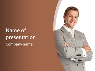 Confident Professional Business PowerPoint Template