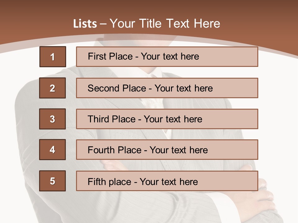 Confident Professional Business PowerPoint Template