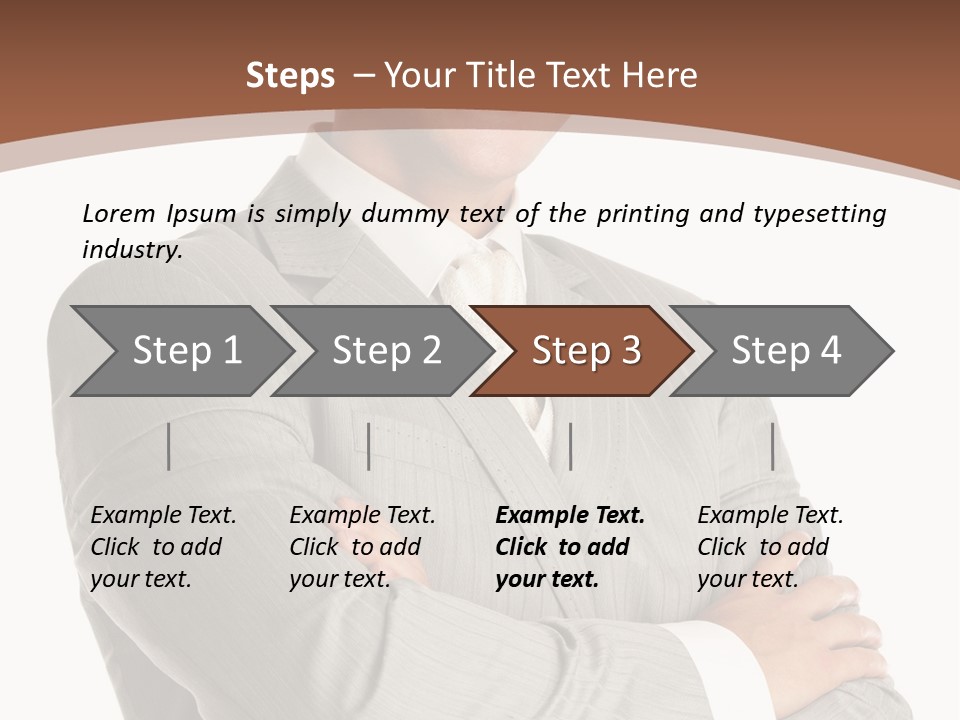 Confident Professional Business PowerPoint Template