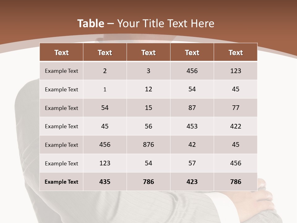 Confident Professional Business PowerPoint Template