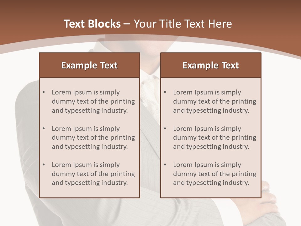 Confident Professional Business PowerPoint Template