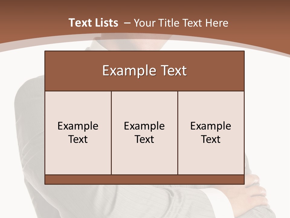 Confident Professional Business PowerPoint Template
