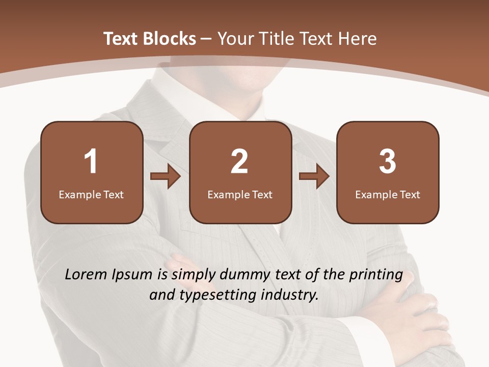 Confident Professional Business PowerPoint Template
