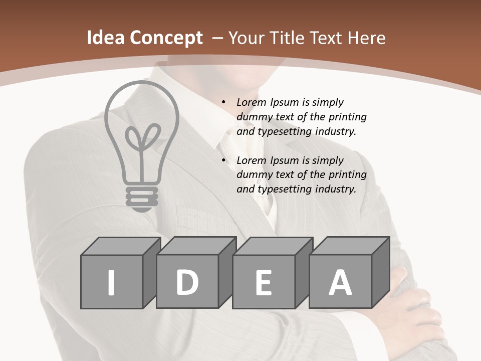 Confident Professional Business PowerPoint Template